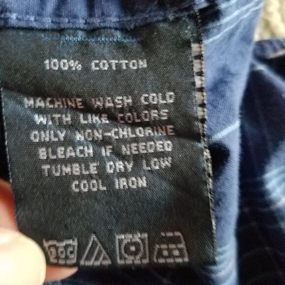 Seven Souls Embroidered Short Sleeve Button Up 100% Cotton Medium - Picture 11 of 13